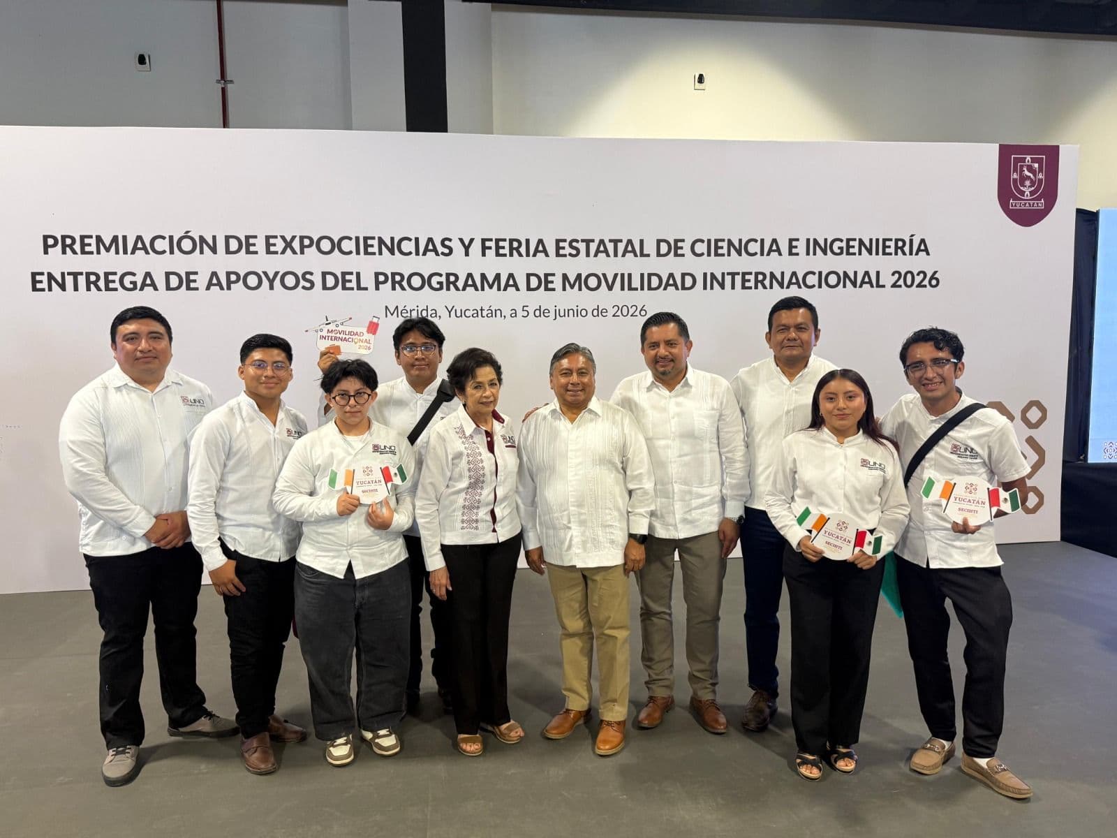 Entrega de Apoyos del Programa de Movilidad Internacional 2026